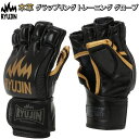 リュウジン RYUJIN 総合格闘技 本革 グラップリング トレーニング グローブ 初心者~上級者向け 171713360