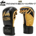 リュウジン RYUJIN 総合格闘技 本革 プロフェショナル MMA トレーニンググローブ 初心者〜プロ格闘技選手向け 171713887