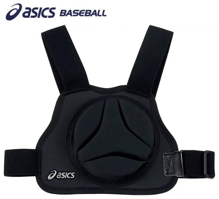 【あす楽対応】15％OFF アシックス asics 野球 硬式・軟式・ソフトボール用 胸部保護パッド(身長155～175cm未満用) BPG232 1