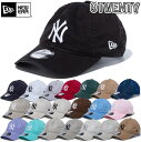 【サイズ交換送料無料】【あす楽対応】ニューエラ NewEra ベースボールキャップ キャップ 帽子 9TWENTY NY ニューヨークヤンキース ウォッシュドコ...