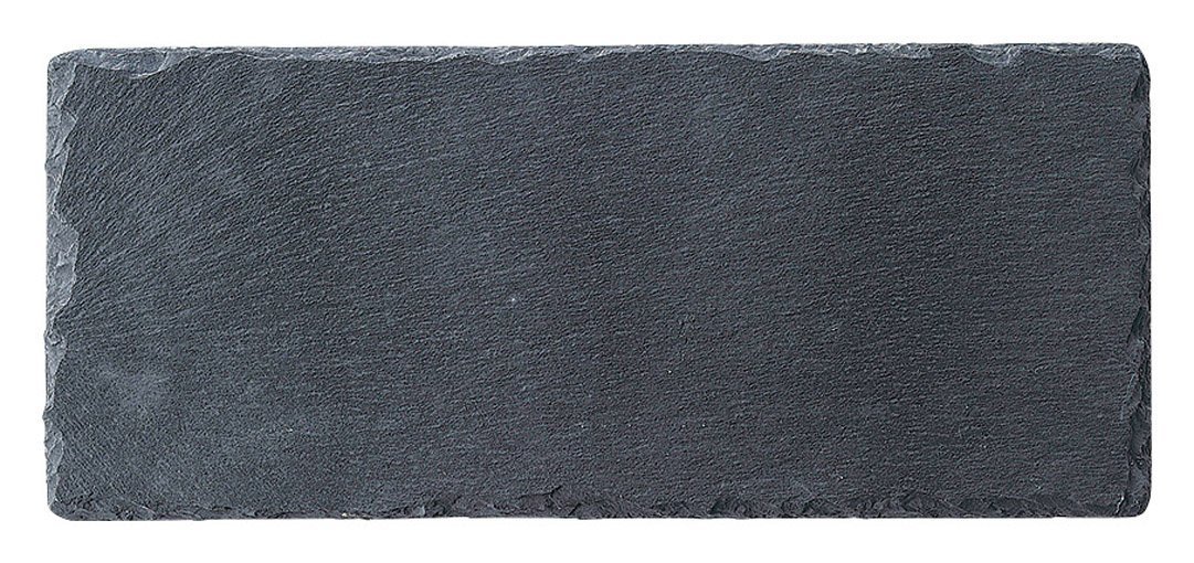 ・サイズ:約34.7×15×高さ0.7cm ・重量:約784g(商品により100g前後の誤差あり) ・素材:天然石(表面に油汚れ防止のコーティング) ・質感:マット ・生産地:中国 ・使用不可:電子レンジ、食器洗い機、オーブン