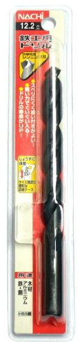 ・素材:ハイス鋼 ・加工:シンニング加工 ・精度:h8 ・対象素材:鉄・銅・アルミニウム・木材 ・入数:1本入り ・サイズ:12.2ミリ