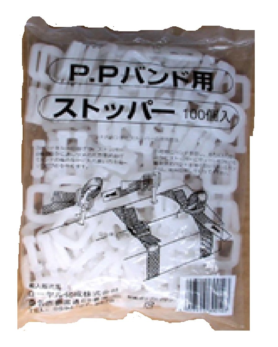 ・製造国:中国 ・対応サイズ:16mm用PPバンド ・入り数:100個