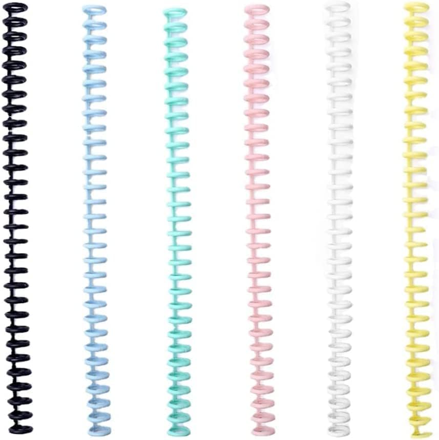 6本入 30穴 製本リング A4 A5 B5 穴径12mm バインダーリング ルーズリーフリング 製本用 とじ具 ファイル 本製作 資料保存 整理 カレンダー 手帳 アルバム