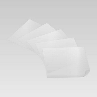 Rakuten - 889-06透明ステッカー500×500　5枚入【代引き不可】