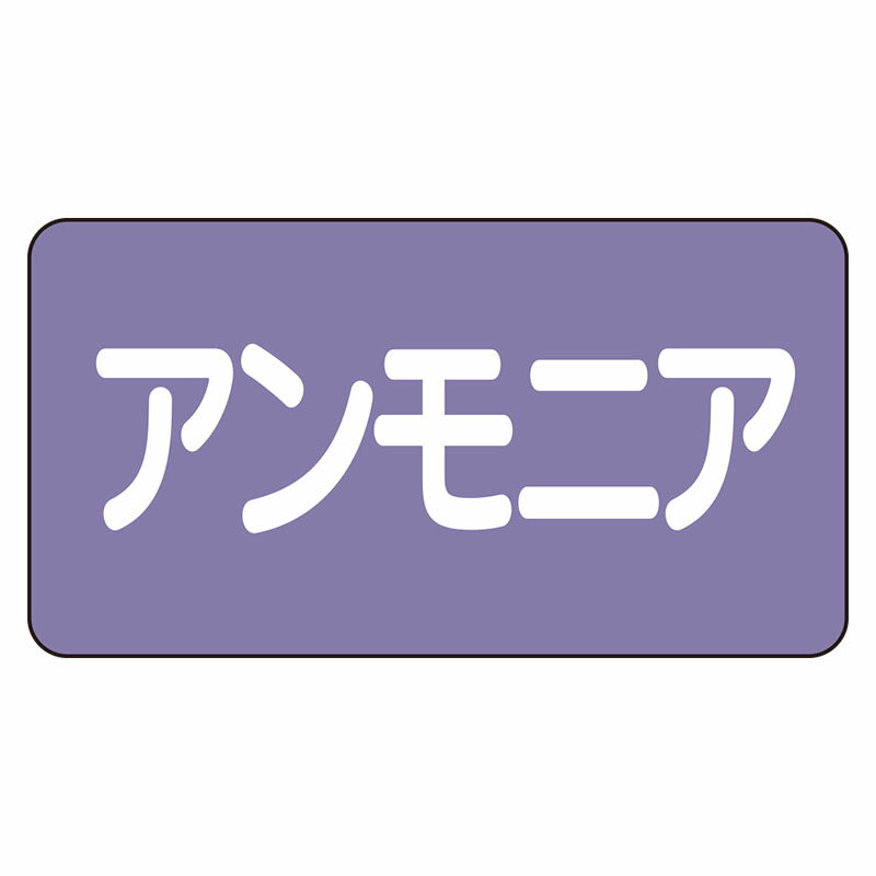 Rakuten - AS-5-7L配管ステッカー　アンモニア（大）【代引き不可】