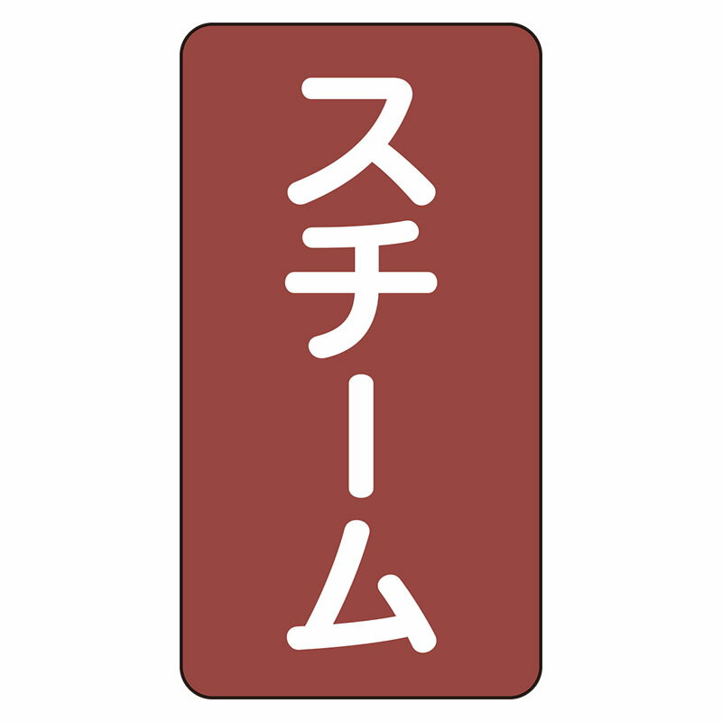 Rakuten - AST-2-2L配管ステッカー　スチーム（大）【代引き不可】