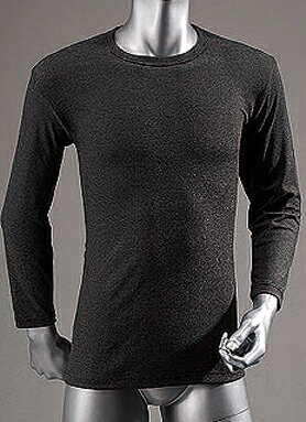 WT-209-2 サーモインナーシャツ（モクグレー／L）