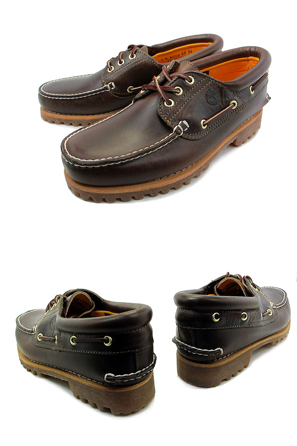 お得な割引クーポン発行中!!TIMBERLAND 3EYE CLASSIC LUG SOLE brown 30003 クラシック ラグ オイルレザー メンズ モカシン ブラウン シューズ 靴 Authentics