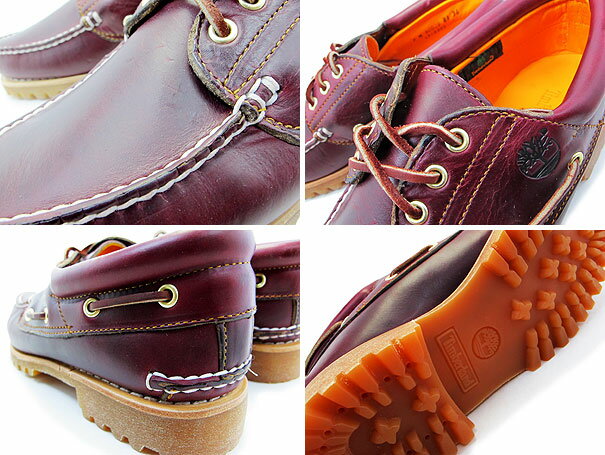 お得な割引クーポン発行中!!TIMBERLAND 3EYE CLASSIC LUG Burgandy /bur 50009 バーガンディ クラシック ラグ オイルレザー メンズ モカシン オーセンティクス スリーアイ オイルレザー