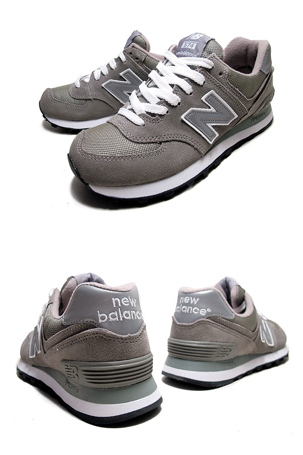 お得な割引クーポン発行中!!【あす楽 対応!!】【ニューバランス スニーカー 574】NEW BALANCE W574GS グレー【574レディース】【KL574GSG/M574GS】