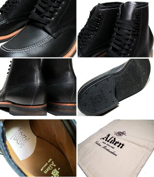 最大2,000円OFFクーポン発行中!!【送料無料 オールデン インディーブーツ 401】ALDEN Indy Boots Black CHRMXL Leather