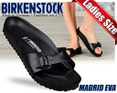 お得な割引クーポン発行中 【あす楽 対応 】【ビルケンシュトック サンダル マドリッド】BIRKENSTOCK MADRID EVA Black 128163 ウォッシャブル 軽量サンダル レディース