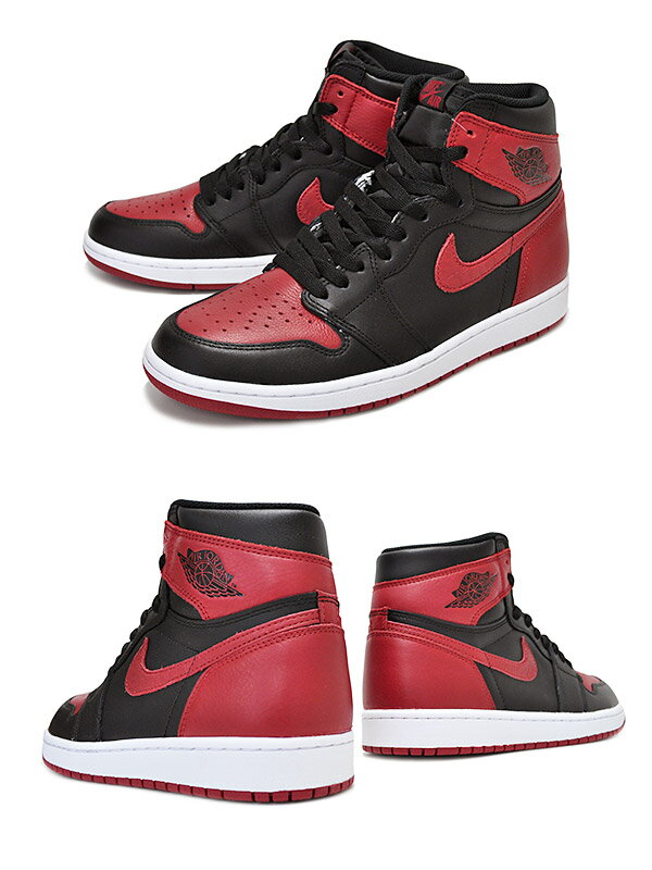 Nike Air Jordan 1 Bred / Bannedが9/3（土）に復刻発売【11/15再販】