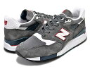 お得な割引クーポン発行中!!【あす楽 対応!!】【送料無料 ニューバランス 998 スニーカー】NEW BALANCE M998CRA MADE IN U.S.A.