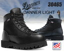 楽天LTD　onlineお得な割引クーポン発行中!!【あす楽 対応!!】【ダナーライト ブーツ】DANNER LIGHT 30465 MADE IN U.S.A. BLACK メンズ ブーツ ワークブーツ ブラック 防水 GORE-TEX ゴアテックス