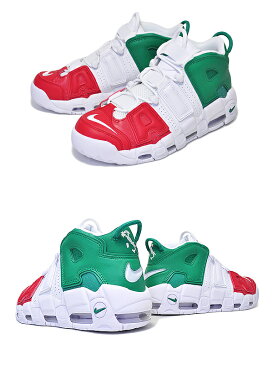 お得な割引クーポン発行中!!【送料無料 ナイキ エア モアアップテンポ QS】NIKE AIR MORE UPTEMPO 96 ITALY QS university red/white【スニーカー メンズ モアテン イタリア ミラノ】