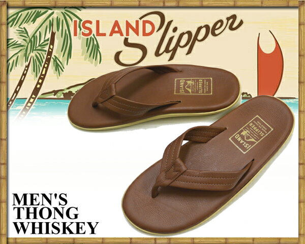 お得な割引クーポン発行中!!ISLAND SLIPPER THONG WHISKEY