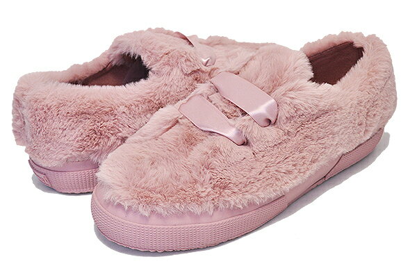 スペルガ お得な割引クーポン発行中!!【あす楽 対応!!】【スペルガ 2750】SUPERGA 2750 ECOFURW PINK【レディース スニーカー ファー ピンク】