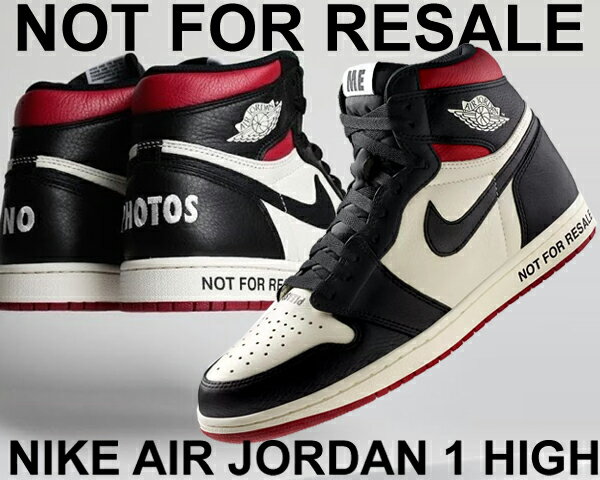 お得な割引クーポン発行中!!NIKE AIR JORDAN 1 HI OG NRG NOT FOR RESALE sail/black-varsity red