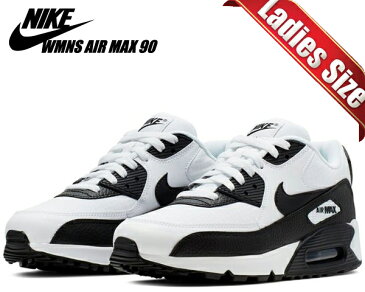 お得な割引クーポン発行中!!【送料無料 ナイキ ウィメンズ エアマックス 90】NIKE WMNS AIR MAX 90 white/black-black-white 325213-139 スニーカー エア マックス ホワイト ブラック