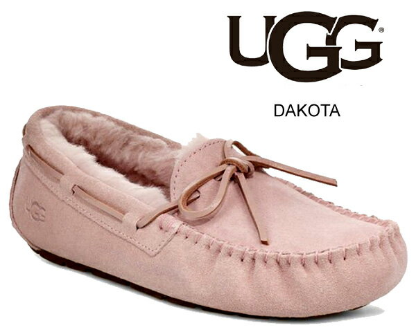 お得な割引クーポン発行中!!【あす楽 対応!!】【送料無料 アグ ダコタ ウィメンズ】UGG WOMENS DAKOTA PINK CRYSTAL 1106877 スリッポン モカシン レディース ピンク ドライビングシューズ