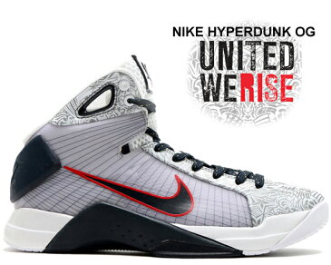 お得な割引クーポン発行中!!【あす楽 対応!!】【送料無料 ナイキ ハイパーダンク】NIKE HYPERDUNK OG UNITED WE RISE white/dk obsidan-sport red 863301-146 スニーカー 北京オリンピック DREAM TEAM USA OLYMPICS