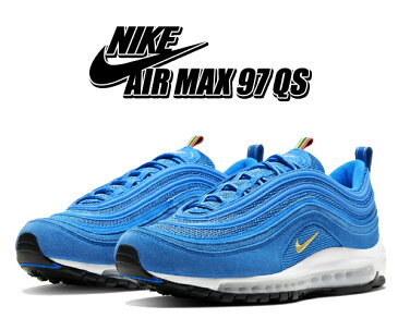 お得な割引クーポン発行中!!【送料無料 ナイキ エア マックス 97 オリンピック】NIKE AIR MAX 97 QS photo blue/metallic gold-white ci3708-400 スニーカー AM97 五輪 ブルー ゴールド