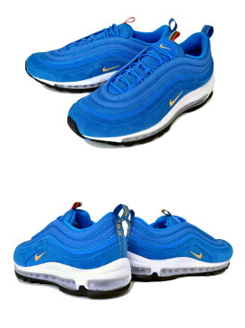 お得な割引クーポン発行中!!【送料無料 ナイキ エア マックス 97 オリンピック】NIKE AIR MAX 97 QS photo blue/metallic gold-white ci3708-400 スニーカー AM97 五輪 ブルー ゴールド