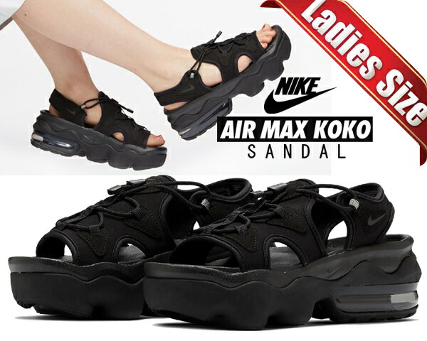 ʳݥȯ!!ڤ б!!̵ۡ ʥ  ޥå  NIKE WMNS AIR MAX KOKO SANDAL black/blk-anthracite ci8798-003 ǥ ˡ  ݡ  ֥å