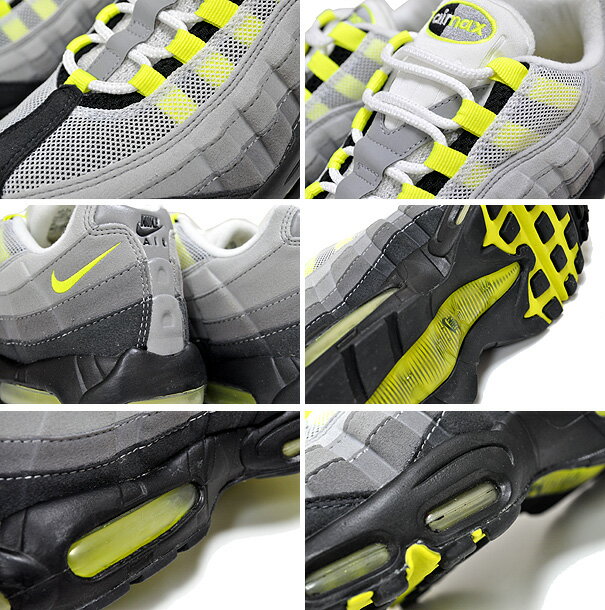 お得な割引クーポン発行中!!【ナイキ エアマックス 95 クラシック】NIKE AIR MAX 95 CLASSIC LE n.gry/neon yel 313111-071 【デッドストック】