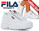 お得な割引クーポン発行中!!【あす楽 対応!!】【送料無料 フィラ ディスラプター 2】FILA DISRUPTOR 2 White/White/Red 1fm00864-121 レディース ウィメンズ スニーカー ホワイト レッド