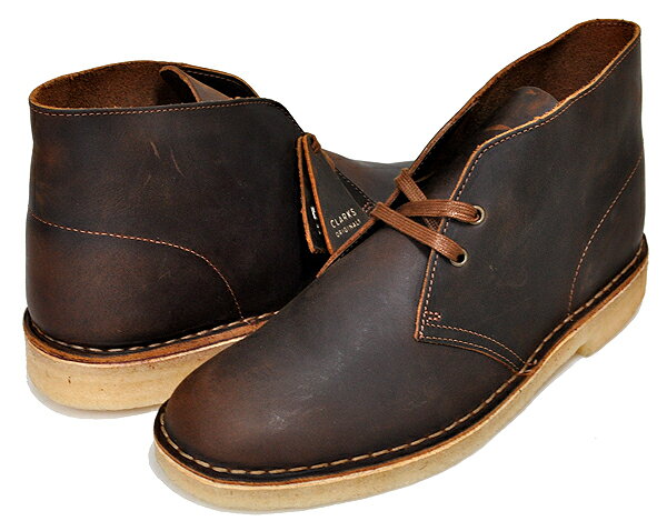 お得な割引クーポン発行中!!【あす楽 対応!!】【送料無料 クラークス デザートブーツ】CLARKS DESERT BOOT BEESWAX 26155484 FIT G ビーズワックス レザー クレープソール ブーツ シューズ