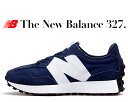 お得な割引クーポン発行中!!NEW BALANCE MS327CPD NAVY Width D スニーカー ネイビー ホワイト レトロランニング メンズ ワイズ D　Made in Vietnam