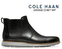 お得な割引クーポン発行中!!COLE HAAN ORIGINAL GRAND CHBTWP BLACK LEATHER WP/I c31531 CHELSEA BOOTS waterproof 防水 ブラック サイドゴア 靴 ビジネス