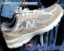 お得な割引クーポン発行中!!NEW BALANCE M990LV3 LEVIS MADE IN U.S.A. GREY width D コラボレーション デニム 990