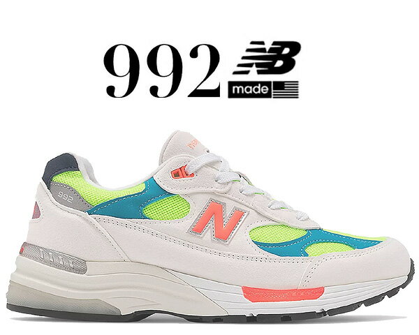 お得な割引クーポン発行中 【あす楽 対応 】【送料無料 ニューバランス M992】NEW BALANCE M992DA MADE IN U.S.A. width: D ホワイト グリーン WHITE/GREEN スニーカー 992