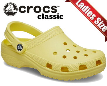 お得な割引クーポン発行中!!【あす楽 対応!!】【クロックス クラシック レディース】crocs CLASSIC BANANA 10001-7hd バナナ ウィメンズ サンダル クロッグ つっかけ