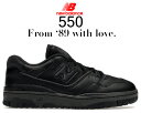 ȊN[|s!!yy Ή!!zy j[oX 550zNEW BALANCE BB550BBB 2E width 2E BLACK P550 ubN EE