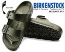 お得な割引クーポン発行中!!【あす楽 対応!!】【ビルケンシュトック アリゾナ EVA ナロー】BIRKENSTOCK ARIZONE EVA (NARROW FIT) KHAKI 1019152 ナローフィット カーキ グリーン サンダル ウォッシャブル サンダル 軽量