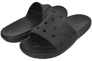 お得な割引クーポン発行中!!【あす楽 対応!!】【クロックス クラシック スライド】crocs CLASSIC CROCS SLIDE BLACK 206121-001 ブラック サンダル レディース クロスライト 軽量