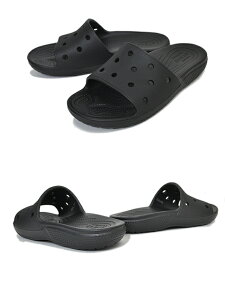 お得な割引クーポン発行中!!【あす楽 対応!!】【クロックス クラシック スライド】crocs CLASSIC CROCS SLIDE BLACK 206121-001 ブラック サンダル レディース クロスライト 軽量