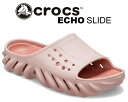 ȊN[|s!!yy Ή!!zy NbNX GR[ XChzcrocs ECHO SLIDE PINK CLAY 208170-6ty sN NC T_ NXCg V[ pE_[