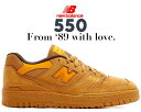 ȊN[|s!!yy Ή!!zy j[oX 550 2EzNEW BALANCE BB550WEA width 2E BROWN WHEAT uE EB[g Xj[J[ fB[X