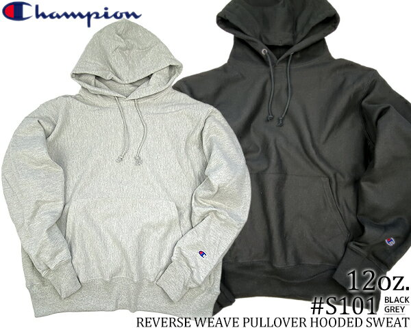 ȊN[|s!!yy Ή!!zy `sI o[XEB[u vI[o[ t[fB XEFbgzChampion REVERSE WEAVE PULL OVER SWEAT 12oz. #S101 US p[J[ BLACK ubN O[ GREY 12IX PF^O