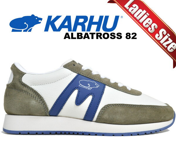 お得な割引クーポン発行中 【あす楽 対応 】【送料無料 カルフ アルバトロス 82】KARHU ALBATROSS 82 SPRAY GREEN/TRUE NAVY f807037 レディース スニーカー スプレー グリーン トルゥーネイビー