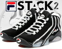 ȊN[|s!!yy Ή!!zy tB X^bN 2zFILA STACK 2 BLACK/WHITE/RED mss23004-001 WF[EX^bNnEX JERRY STACKHOUSE Xj[J[ obV VOl`[