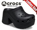 ȊN[|s!!yy Ή!!zy NbNX TC NbOzcrocs SIREN CLOG BLACK 208547-001 fB[X ~[ T_  ubN nCq[