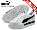 ȊN[|s!!yy Ή!!zy v[} CY U[ EBYzPUMA MAYZE LTH WNS PUMA WHITE-PUMA BLACK 381983-01 fB[X Xj[J[  zCg ubN