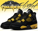 ȊN[|s!!yy Ή!!zy iCL GAW[_ 4 gzNIKE AIR JORDAN 4 RETRO THUNDER black/white-tour yellow dh6927-017 T_[ AJ4 Xj[J[ ubN cA[CG[